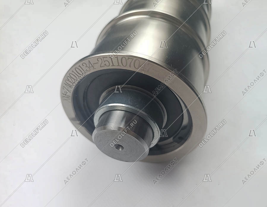 Блок полиспастный, L - 330 мм, D - 110 мм, внутренний диаметр - 40 мм, 5x60 мм