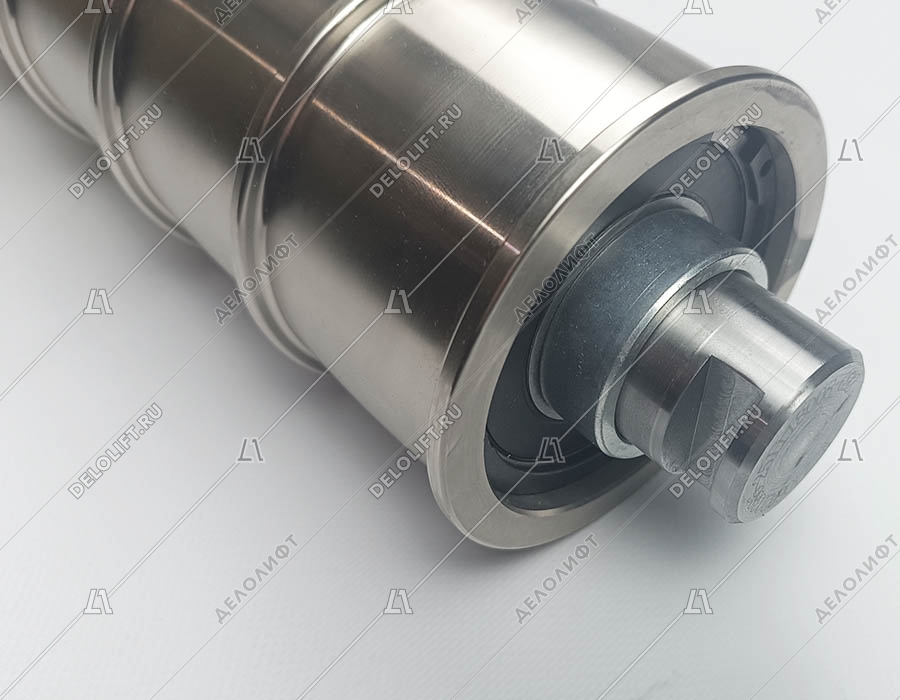 Блок полиспастный, L - 330 мм, D - 110 мм, внутренний диаметр - 40 мм, 5x60 мм