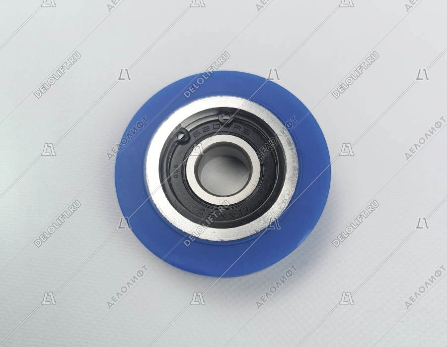 Ролик цепи/ступени, D - 80x22 мм, 6204-2RS, усиленный