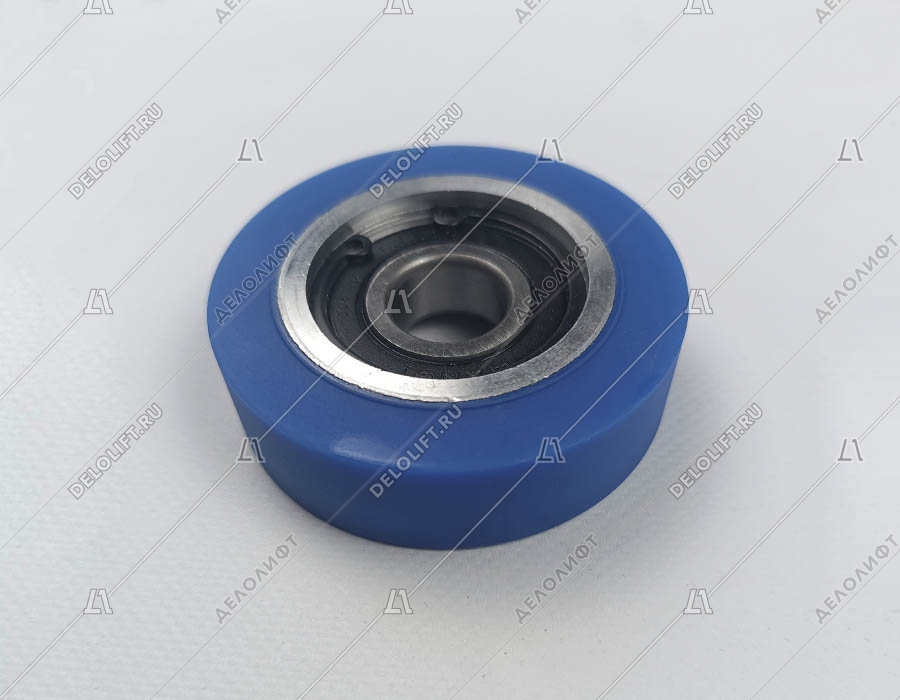 Ролик цепи/ступени, D - 80x22 мм, 6204-2RS, усиленный
