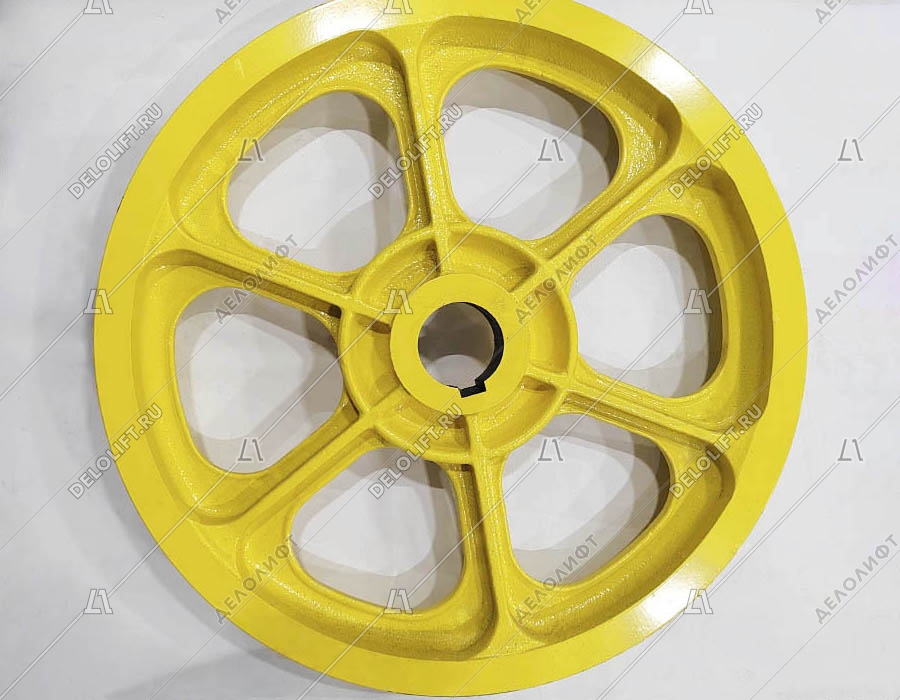 Канатоведущий шкив (КВШ), 680х4х15, 830.02.00.101Н-03