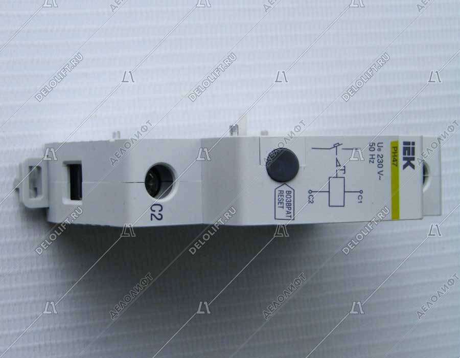 Расцепитель независимый, IEK, РН47, на DIN-рейку, 230В, 50Гц