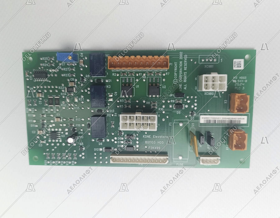 Плата кабины, F2KX99 (F2K в KNX99 адаптер)