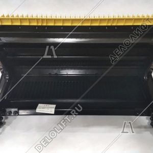 Ступень эскалатора, 800 мм, черная, желтые демаркации, тип TJ800SX-Q
