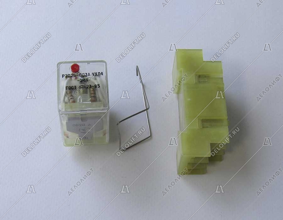 Реле промежуточное, РЭП-26, 003А521046-40УХЛ4, на колодке