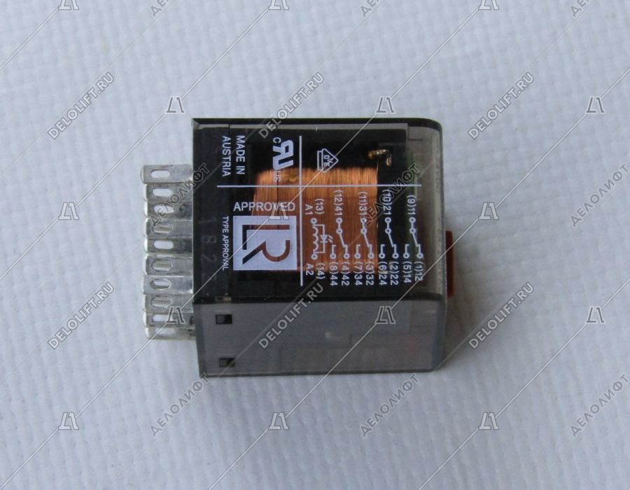 Реле промежуточное, 6А, 24В, PT570LC4