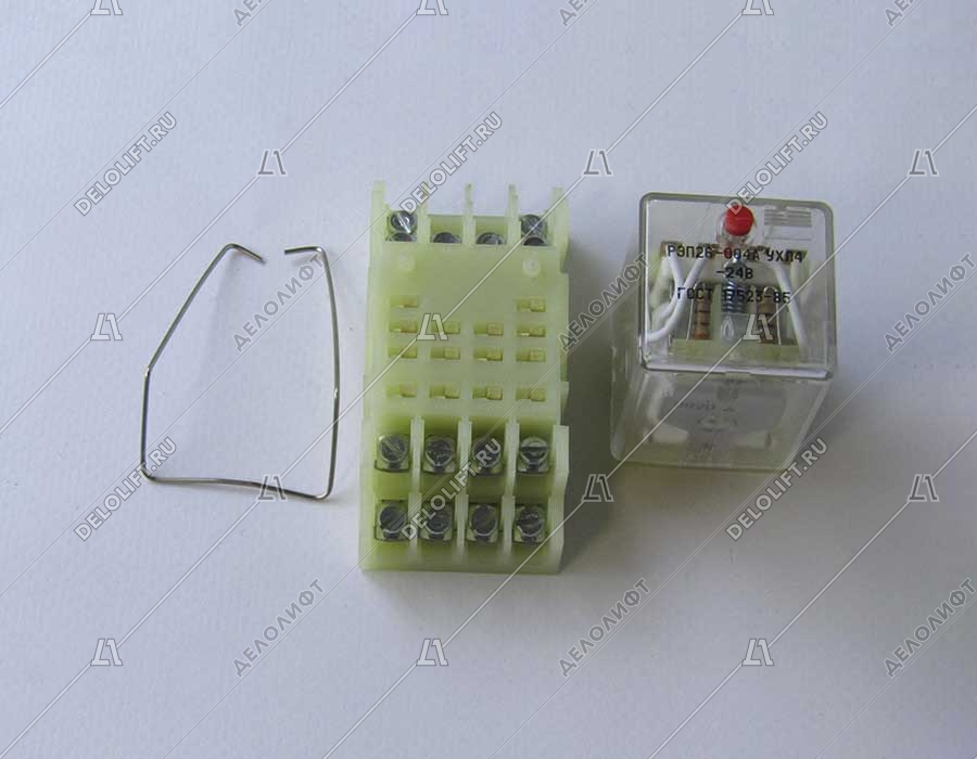 Реле промежуточное, РЭП-26, 004А521046-40УХЛ4, на колодке