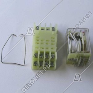 Реле промежуточное, РЭП-26, 004А521046-40УХЛ4, на колодке