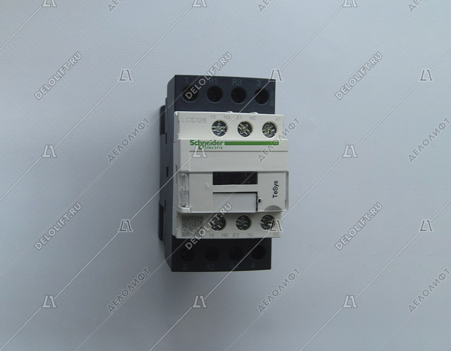 Контактор, LC1D, TeSys D, 4P, 12A, 220В, 2НО+2НЗ