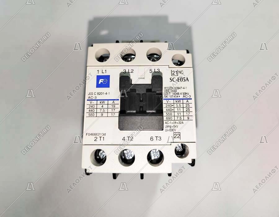 Контактор, SC-E05АH01-С, 110VAC