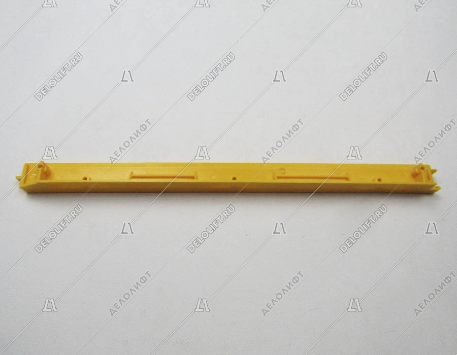 Демаркационная линия, L - 400 мм, W - 25 мм, H - 25 мм, правая, пластик, желтая