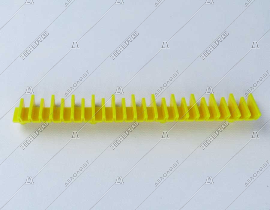 Демаркационная линия, 506 NCE, L - 202 мм, фронтальная, 24 зубца, желтая
