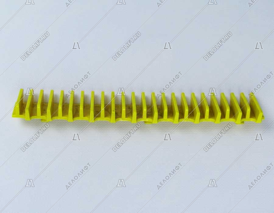 Демаркационная линия, 506 NCE, L - 183 мм, 22 зубца, фронтальная, желтая