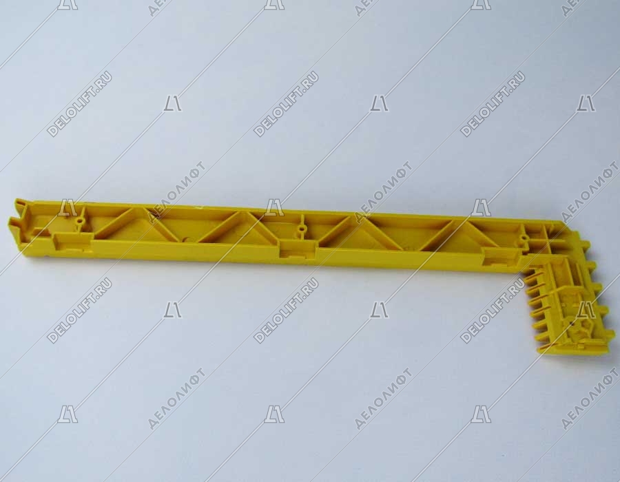 Демаркационная линия, 9300, L - 402 мм, правая, пластик, желтая