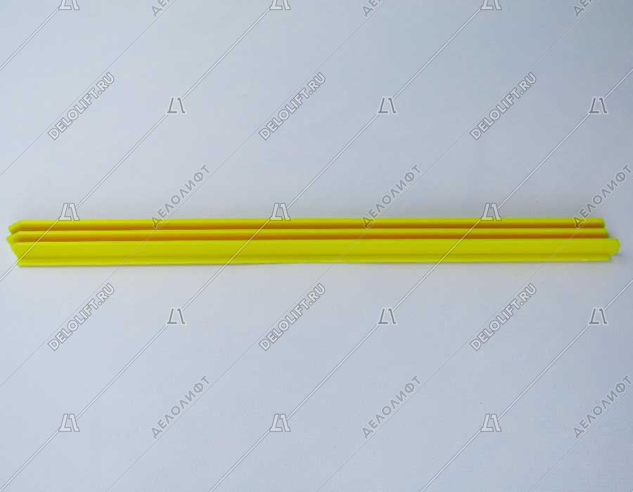 Демаркационная линия, 506 NCE, L - 410 мм, левая, желтая, GAA455BW1