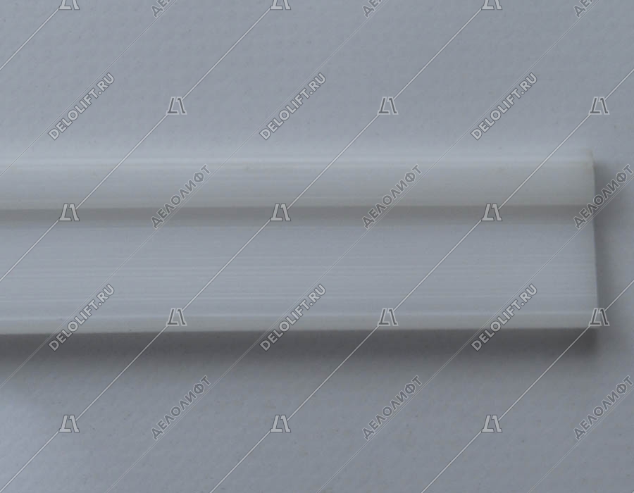 Направляющая поручня эскалатора, 506NCE/606NCT, L - 6000 мм, H - 26 мм, пластиковая