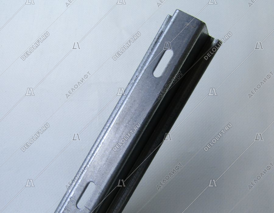 Направляющая поручня эскалатора, L - 2240 мм, H - 39,5 мм, W - 55,5 мм, 35 градусов, прямые участки 760 мм и 730 мм, нижняя